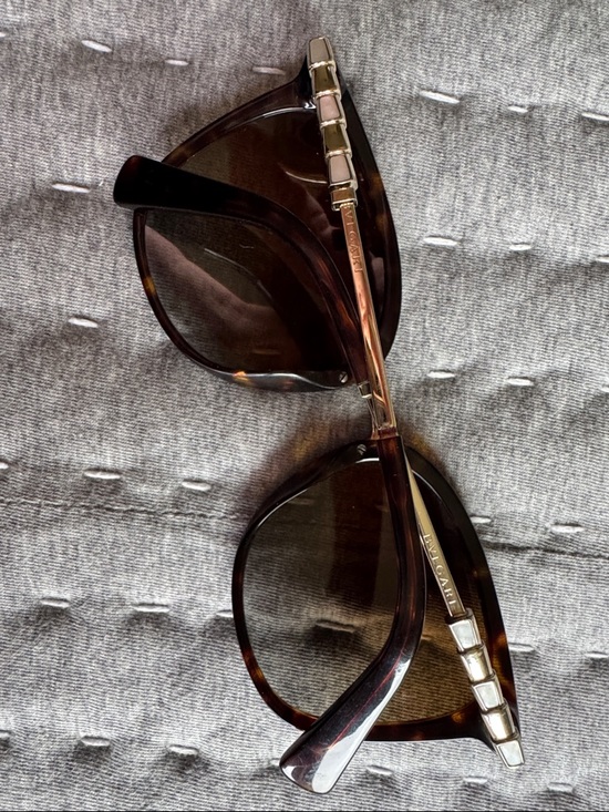Tortoiseshell Oversized Women’s Sunglasses - Brown Lenses main image 6